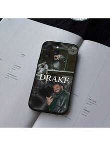 Funda de teléfono del rapero D-Drake compatible con 16 15 11 13 14 Pro Max 7 8 Plus X Xr Xs Max 12mini, funda negra, funda compatible con funda  17 pro max, funda  17 pro, funda  17, funda  16, funda  16 pro max, funda  15. - Z3 - Ver 8