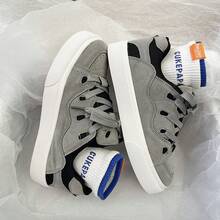 Breathable Casual Sneakers Versatile Niche Breathable Sneakers Men - Màu tím nhạt - Xem 7