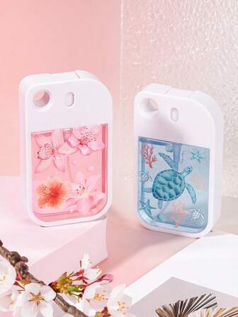 1pc 50ml Moisturizing No-Rinse Hand Sanitizer Spray Bottle, Travel Size Spray Hand Sanitizer Bottle, Moisturizing No-Rinse Hand Sanitizer Spray Bottle (Note: The Actual Product Value Is An Empty Spray Bottle)