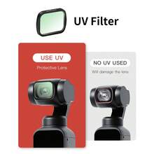 【兼容 OSMO Pocket 3/2/1 的磁吸式滤镜】UV 滤镜/CPL 偏振镜/ND 中性密度滤镜/防眩光夜景摄影滤镜/二合一偏振镜和 ND 滤镜，多种滤镜选择，磁吸式设计，多层镀膜，高清画质，适用于风景和人像摄影