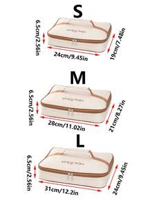 1pc Insulated Lunch Bag, Tote Bag, Rectangular Lunch Box Bag, Flat Lunch Bag, Rice Bag, Canvas Insulated Bag - Multicolor - View 3