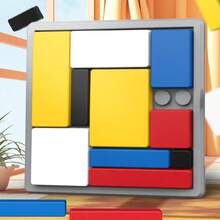 Logic Maze Puzzle Game, Children's Intellectual Geometric Puzzle Board Game, Holiday Gift - Puzzle Puzzle - View 4