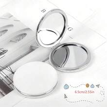 1个可折叠便携手镜，方便放入口袋或包里携带，适合旅行、聚会、工作、学校等场合，也是生日、毕业、家居装饰、返校和学习用品的理想选择。 - 彩色 - 查看 10