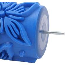 Rodillo de Goma para Arte Decorativo Dioche, Rodillo de Pintura Estampado de 5 Pulgadas, Rodillo de Goma para Pared, Sillas de Oficina, Muebles de Madera Viejos - 1 - Ver 9