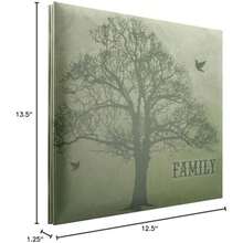 MBI Vintage Travel Post Álbum, Encuadernado para Scrapbook, con Ventana, 30 x 30 cm(Verde Floral) - Multicolor - Ver 6