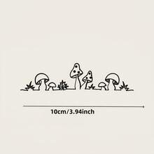 Charming Mini Mushroom Vinyl Sticker - Perfect For Car Rearview Mirrors And Indoor/Outdoor Use - one-size - View 9