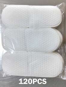 120-Piece Pack Of Double-Sided Makeup Remover Pads, Thickened Finger Cot Style, Suitable For Face And Nails - Ideal For Removing Makeup And Nail Polish. - Multicolor - View 9