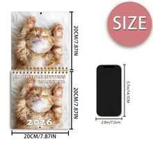 2026-2027年日历，最新版，月度计划表，节假日/生日/纪念日追踪，待办事项清单，适合作为新年礼物、生日礼物、办公用品