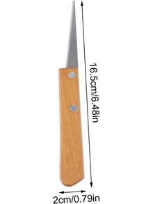 SEWACC 2 Piezas Herramienta De ReparacióN De Escultura Cuchillo De Acero Inoxidable Para Modelado De Arcilla Y Esculpido 6.50 - 1 - Ver 3