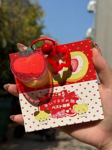 2025新款创意装饰红苹果液体闪粉，节日礼物，生日礼物，圣诞礼物，完美小礼物 - 彩色 - 查看 4