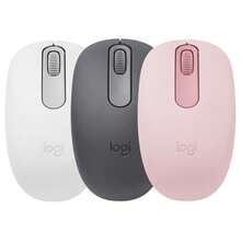 Chuột không dây Logitech M196, Bluetooth 5.0, sử dụng tại văn phòng và nhà riêng, nhỏ gọn và thoải mái, dùng pin, màu đen/trắng/hồng. - Hồng - Xem 2