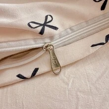 3pcs Minimalist Digital Print Soft & Comfortable Bedding Set - 1 Duvet Cover + 2 Pillowcases, No Filler, Skin-Friendly Brushed Printed Bedding Set, Suitable For Bedroom, Guest Room, King/Queen/Twin Bed, All Seasons, Machine Washable - Multicolor - View 9