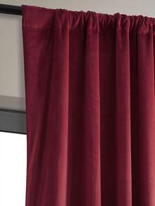 ستارة معتمة من الفلانيل الإيطالي/الفلانيل الهولندي باللون الأحمر، مناسبة لغرفة عيد الميلاد والعطلات، ديكور غرفة المعيشة، ستارة نافذة من قماش الفلوت الفرنسي للغرفة والمكتب، عازلة للصوت، ذات ملمس نسيجي خريفي، مناسبة لديكور غرفة المعيشة والنوم والمكتب