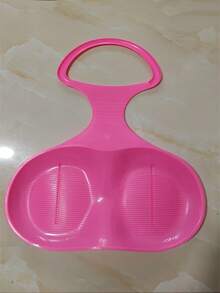 Portable Sled Board, Outdoor Winter Plastic Skiing Board For Grass And Sand, Cold-Resistant Sliding Mat, Adult Single Sled, Sled Board Tabula, Ski Training Equipment, Multi-Function Sled, Portable Design, Smooth Surface, Sliding Mat, Outdoor Enthusiasts - Multicolor - View 13