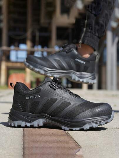 男士工作靴、减震防护靴、防刺防滑鞋、轻便舒适软底工作安全鞋、复合鞋头安全鞋、耐用EVA外底、徒步靴、男士工作鞋、钢头运动鞋、安全训练鞋、建筑及休闲服饰