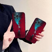 Funda de Teléfono con Diseños del Anime "Arcane" para Varios Modelos de , Incluyendo 16, 15, 14, 13, 12, 11, XS, XR, X, 8, 7, 6 y 6S Plus Pro Max. Ofrece protección a prueba de golpes y caídas, incluye una cubierta para la cámara. - Mezcla de colores - Ver 10
