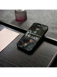 Funda de teléfono del rapero D-Drake compatible con 16 15 11 13 14 Pro Max 7 8 Plus X Xr Xs Max 12mini, funda negra, funda compatible con funda  17 pro max, funda  17 pro, funda  17, funda  16, funda  16 pro max, funda  15. - Z3 - Ver 6