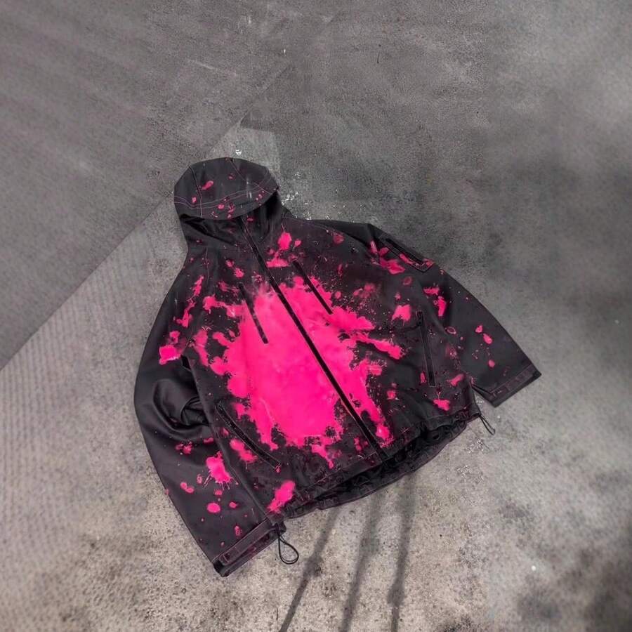 Última novedad: material termocrómico impermeable para chaquetas