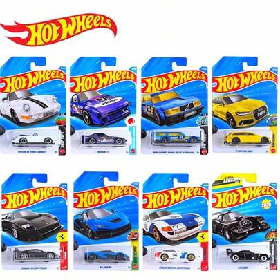 Hot Wheels 玩具车，1:64比例，可玩耍或展示，Die-26C批次铸造汽车模型，仿真玩具，奔驰GTR、雪佛兰科迈罗、奥斯汀迷你坦克合金车C4982，小型汽车收藏爱好者礼物，男孩玩具车模型，理想的圣诞节和生日礼物，适合3岁及以上儿童，1辆