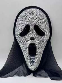 Party Costumes Imitating Diamond Masks And Costume Ball Performances Are Very Suitable For Halloween, Ghost Nights, And Other Large-Scale Dance And Carnival Stage Performance Props. Role Playing And Themed Party Activities Are Unique And Suitable For Both Men And Women - Multicolor - View 12