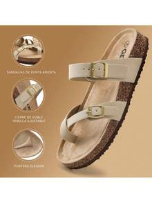 GETAC Women Platforms & Wedge Sandals - Beige - View 5