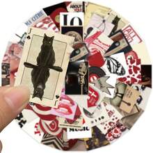 50张Y2K美学可爱复古女式海报贴纸，Y2K风格贴纸，美学贴纸，Y2K风格酷炫贴纸，防水乙烯基材质，适用于笔记本电脑、手机、汽车、滑板、水瓶、剪贴簿、电脑、日记本等。 - 彩色 - 查看 7