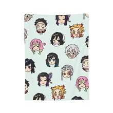 Sanemi Shinazugawa Demoned Slayered Blanket Velvet  Winter  Breathable Lightweight Throw Blanket For Sofa Office Rug Piece - 19 - View 12