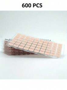 60/120/180/240/300/600 pezzi/Sacchetto Adesivi per orecchie rilassanti, semi di Vaccaria, patch per massaggio auricolare, cura della salute