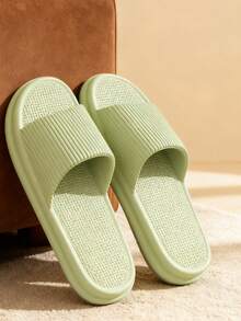 Spring To Summer New Arrival Unisex EVA Home Slippers, Fashionable Simple Style, Soft Lightweight Breathable Material, Non-Slip Anti-Odor Quick Dry Quiet, Indoor Outdoor Wear Men Slides, Shower Shoes - Multicolor - View 31