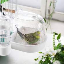 Bird Bath Small Birds Parakeet Cage Accessories - Suitable Cockatiels And Parakeets - Initial - View 3