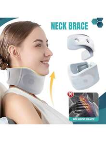 Soft Foam Neck Brace Support Adjustable Braces With Replacement Cover For Home School Office Travel Sleeping Neck Brace For Women