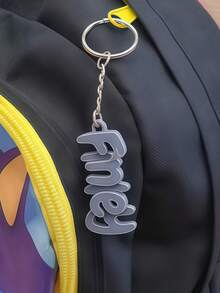 Personalised 3D Printed Name Keychain – Custom Name Keyring - Multicolor - View 6