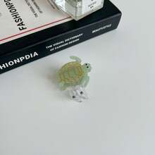 1 pièce Pince à cheveux en acrylique de la série Océan, en gros transfrontalière, tortue, poisson tropical, baleine, accessoires de cheveux faits main, pinces à cheveux mignonnes polyvalentes pour l'extérieur, nouvelle série Océan Pinces à cheveux tortue, Accessoire de mode pour cheveux Vacances d'été à la plage - Multicolore - Voir 13