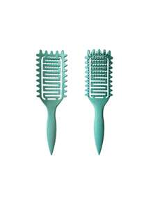 Unisex Hollow Ventilated Hair Curling Comb - Quick Drying Smooth Hair Comb, Open Ventilation Design, Fast Drying, Creates Clear Curls, Easy Styling - Ideal Valentine's Day Gift, Spring Hair Accessory, Holiday Hairstyling Tool, Suitable For Curly, Wavy And Long Hair | Comb, Hair, Hair Brush, Beauty, Hair, Back Brush, Mini Brush, Curly Hair, Hair Curler, Comb, Curly Hair Products, Back Brush, Back Brush - Multicolor - View 10