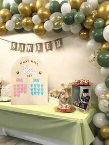 41pcs/Set - Baby Gender Reveal Board - Creative Gender Announcement Party Props, Blue & Pink Guessing Board, Ideal For Baby Shower And Gender Reveal Surprise Party - Multicolor - View 4