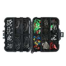 1/187/264/265pcs Ultimate Lure Fishing Tackle Set - Portable Complete Kit With Crank Hooks, Swivels, Sinkers & Various Accessories For Anglers Fishing Gear, The Perfect Christmas Gift For Winter Fishing, Night Fishing - Multicolor - View 9