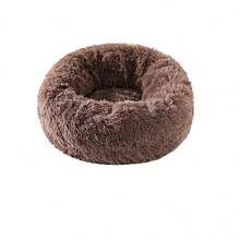Plush Round Pet Bed, Suitable For Cats And Dogs, Winter Dog Mat, Pet Supplies - Multicolor - View 9
