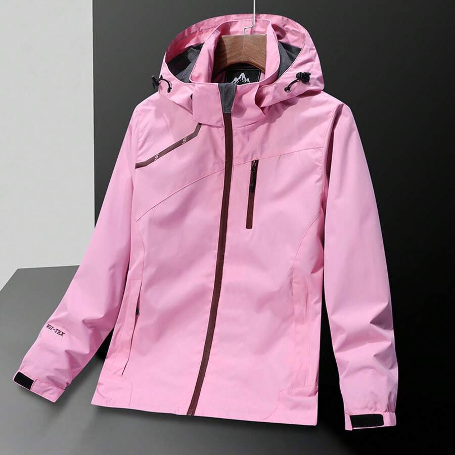 Women Sports Jackets - Pink - View 1