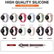 18mm Slim Strap Compatible With Huawei Watch GT6 41mm Sport Silicone Replacement Band Compatible With Huawei Watch GT5/4 41mm Breathable 18mm Wristband - 18mm - View 11
