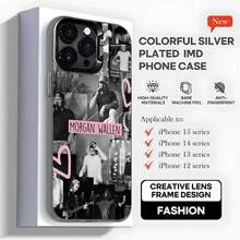 Funda para teléfono Singer M-Morgan Wallen para iPhone17,16,15,14,13,12,11,Pro,MAX,plus, cubierta mate negra a prueba de golpes - Z6 - Ver 5