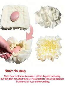 Soft Bath Sponge - Rich Lather, Cleanses Skin And Exfoliates - Removable, Easy To Insert Soap, Compatible With Shower Gel, Skin-Friendly And Soft, Effectively Exfoliates. - Multicolor - View 7