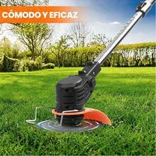 Cortacésped Eléctrico Inalámbrico, Cortacésped Eléctrico Portátil 3 en 1, Fácil de manejar,Hay varios accesorios disponibles,para Cortar el Césped y el Jardín,Apto tanto para uso doméstico como para uso en exteriores. - Negro - Ver 7