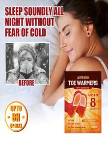 JAYSUING Calentadores de pies autocalentables de 10-12 horas, calentamiento instantáneo durante 10 horas, almohadillas portátiles para los pies para hombres y mujeres, adecuadas para esquiar, senderismo, acampar y actividades al aire libre, excelentes para regalos de Halloween y Navidad (modelos aleatorios antiguos/nuevos)