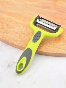 Pelador rotativo 3 en 1 con cuchillas de acero inoxidable, apto para patatas, manzanas, verduras - Incluye peladores en forma de I y Y, con función de corte en juliana - Multicolor - Ver 10