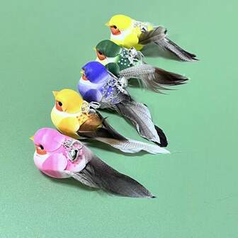 Cat Toys Birds, Flappy Chase Bird Cat Toy, Cat Toy Bird Artificial Feather-Nylon, Cat Wand Toy Replacements, Interactive Cat Wand Toys, Cat Toys For Indoor Cats, Without Battery