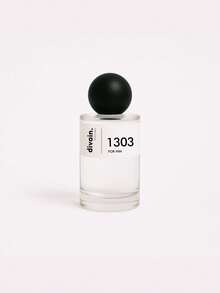 Perfume Oriental Masculino Divain.1303 - Elegancia Moderna en 100ml | Notas Frescas de Bergamota y Almizcle con Corazón Floral de Geranio | Fondo Amaderado de Benjuí y Bálsamo del Perú | Ideal para el Día | Estilo Minimalista y Sensual | Vegano y con Carácter para Otoño - divain.1303 - Ver 1