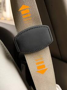 1pc Magnetic Seatbelt Adjuster - Soft Alcantara Fabric, Anti-Slip Design, Strong Magnet Attachment - Reduces Pressure, Enhances Comfort, Fits All Sedans, SUVs And Multiple Colors Available), A Stylish Automotive Accessory - Multicolor - View 13