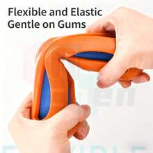 1pc Pet Toy Water Gun With Tooth Cleaning Slot, Improved Cleaning Effect. Squeeze Water Pressure Cushioned Toy. Suitable For Playing In Swimming Pool And Beach, Interactive Chase Toy. Made Of TPR+EVA, Durable And Chew-Resistant. - Multicolor - View 5