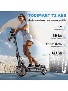 Electric Scooters - Black - View 6