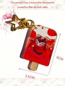 1PC Hollow Knight Acrylic Ice Pop Keychain, Keyring, Pendant, Backpack Decoration - Multicolor - View 13
